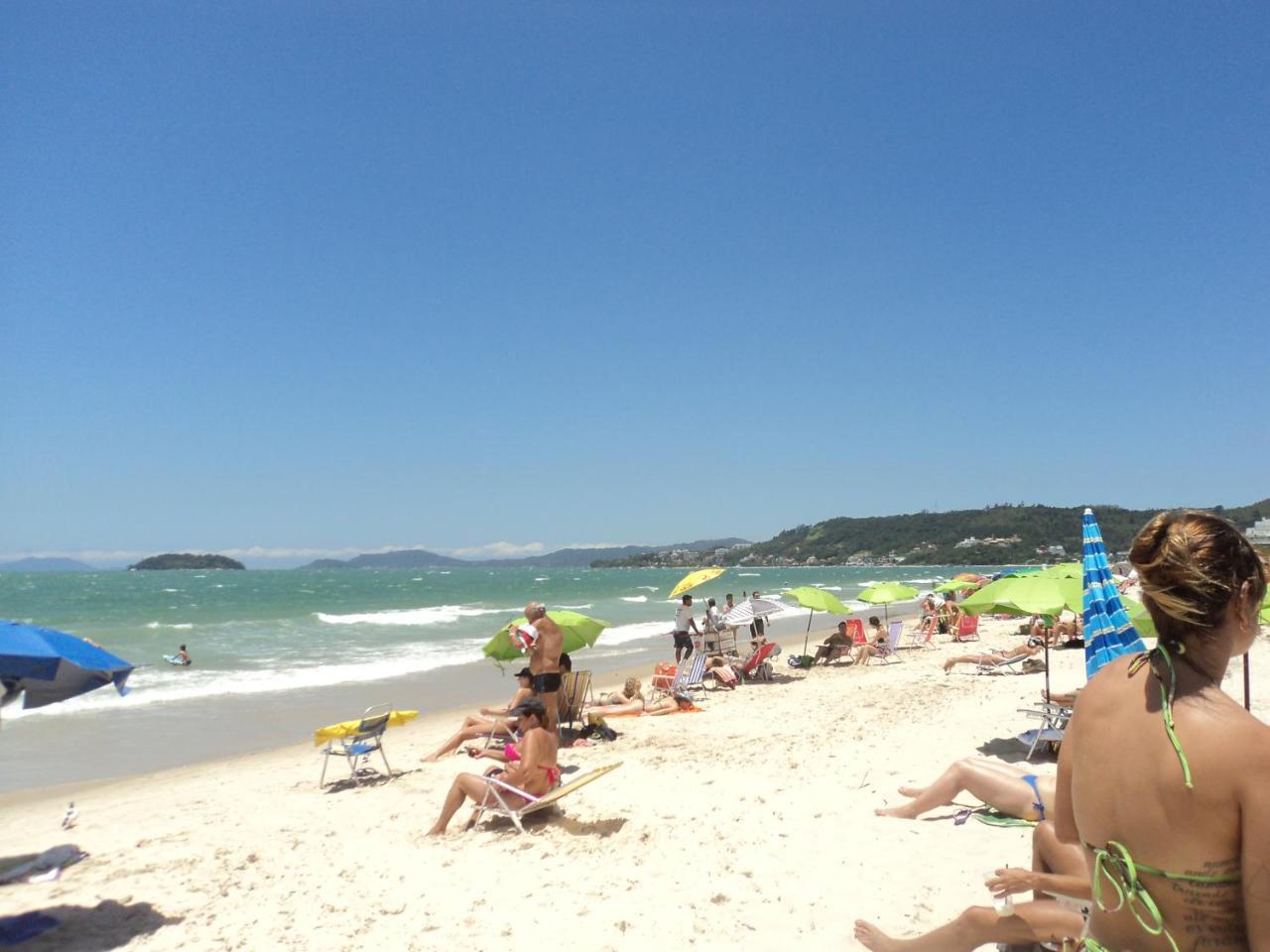 Lindo Apto Na Rua Da Praia Ingleses Florianópolis Exterior foto